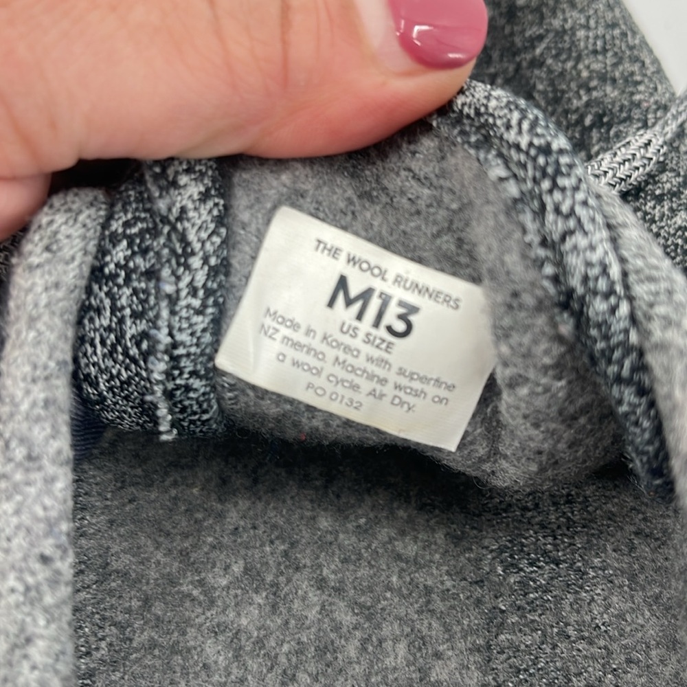 AllBirds Men 13 The Wool Runners sneakers shoes - Picture 7 of 7